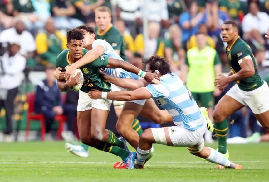 Sudáfrica arrolló a Los Pumas y los dejó sin chances en el Rugby Championship