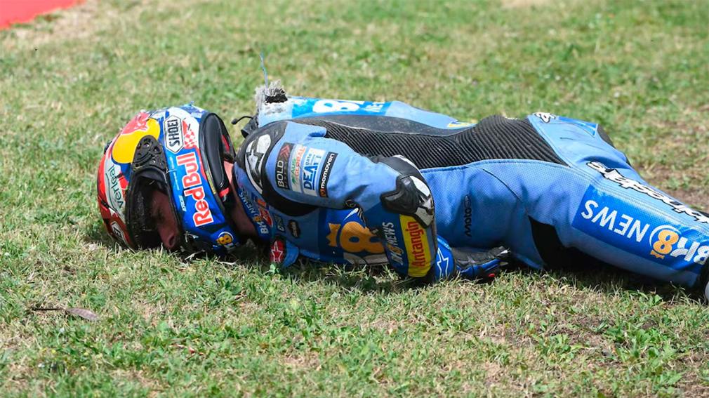 MotoGP: un impactante accidente de Álex Márquez generó preocupación en medio del Gran Premio de Cataluña