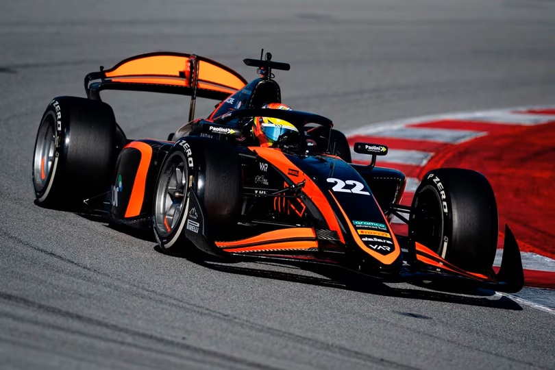 Varrone perdió posiciones en las vueltas finales y terminó 20° en el GP de Mónaco de F2